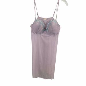 Flora Intimately Lavender cami slip padded bra